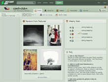 Tablet Screenshot of czech-club.deviantart.com