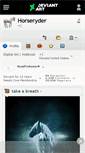 Mobile Screenshot of horseryder.deviantart.com