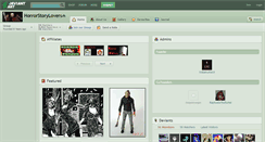 Desktop Screenshot of horrorstorylovers.deviantart.com