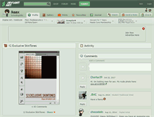 Tablet Screenshot of ikaax.deviantart.com
