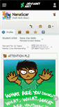 Mobile Screenshot of nanascar.deviantart.com