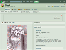 Tablet Screenshot of eklips-b.deviantart.com