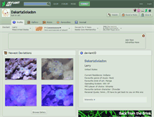 Tablet Screenshot of dakartasoladon.deviantart.com