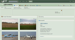 Desktop Screenshot of mdb-creations.deviantart.com