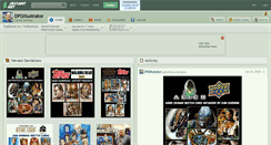 Desktop Screenshot of dpgillustrator.deviantart.com