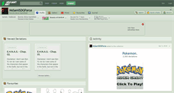 Desktop Screenshot of mssamisdgforce.deviantart.com