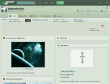Tablet Screenshot of jadenxtrinityx.deviantart.com