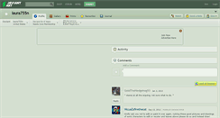 Desktop Screenshot of laura755n.deviantart.com