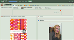 Desktop Screenshot of divenadesign.deviantart.com