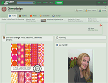 Tablet Screenshot of divenadesign.deviantart.com