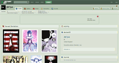 Desktop Screenshot of def-jux.deviantart.com