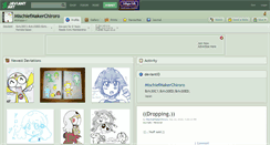 Desktop Screenshot of mischiefmakerchiroro.deviantart.com