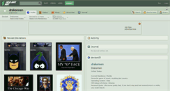 Desktop Screenshot of drakonnen.deviantart.com