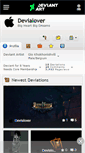 Mobile Screenshot of devialover.deviantart.com