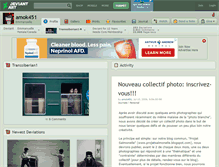 Tablet Screenshot of amok451.deviantart.com