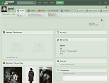 Tablet Screenshot of jesiel.deviantart.com