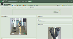 Desktop Screenshot of dahreinged.deviantart.com