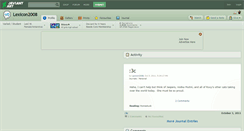 Desktop Screenshot of lexicon2008.deviantart.com