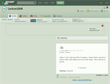 Tablet Screenshot of lexicon2008.deviantart.com