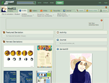 Tablet Screenshot of nodi22.deviantart.com