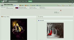 Desktop Screenshot of dark-heart-key.deviantart.com