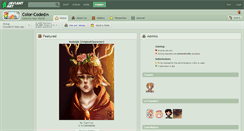 Desktop Screenshot of color-coded.deviantart.com