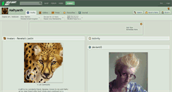 Desktop Screenshot of malhyanth.deviantart.com