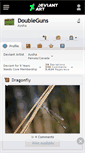 Mobile Screenshot of doubleguns.deviantart.com