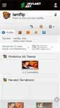 Mobile Screenshot of iamflip.deviantart.com