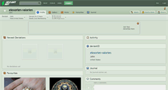 Desktop Screenshot of elexorien-valorien.deviantart.com