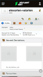 Mobile Screenshot of elexorien-valorien.deviantart.com