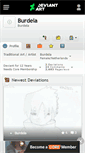 Mobile Screenshot of burdela.deviantart.com