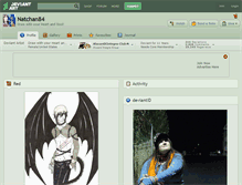 Tablet Screenshot of natchan84.deviantart.com