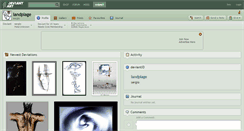 Desktop Screenshot of landplage.deviantart.com