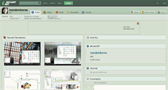 Desktop Screenshot of mandomkorea.deviantart.com