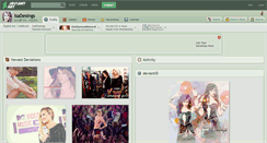 Desktop Screenshot of isadesings.deviantart.com