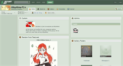 Desktop Screenshot of hitsuhime-fc.deviantart.com