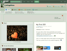 Tablet Screenshot of lietingadiena.deviantart.com