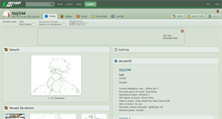 Desktop Screenshot of izzy244.deviantart.com