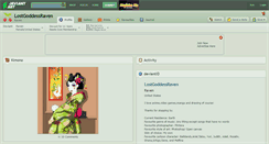 Desktop Screenshot of lostgoddessraven.deviantart.com