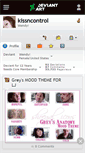 Mobile Screenshot of kissncontrol.deviantart.com