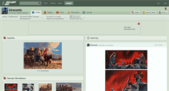 Desktop Screenshot of kirocomic.deviantart.com