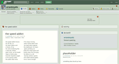 Desktop Screenshot of errantmystic.deviantart.com