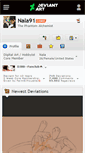 Mobile Screenshot of nala91.deviantart.com