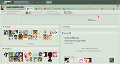 Desktop Screenshot of cadenceoftheexile.deviantart.com