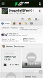 Mobile Screenshot of dragonballzfan101.deviantart.com