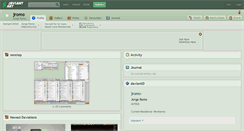 Desktop Screenshot of jromo.deviantart.com