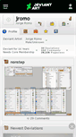 Mobile Screenshot of jromo.deviantart.com