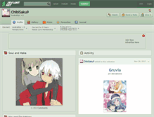 Tablet Screenshot of chibisaku9.deviantart.com