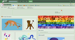 Desktop Screenshot of kourabiedes.deviantart.com